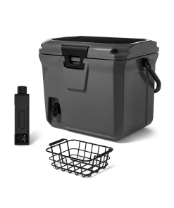 BrüTank 20-Quart Grab + Go Cooler Bundle | Charcoal