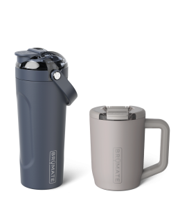 Hydrate + Caffeinate Bundle | Mocha & Nightfall Blue | 15oz/25oz