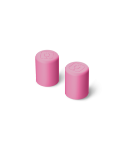 Magnetic Straw Cover | Pink Gingham | 2-Pack