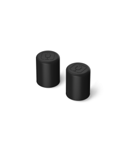 Magnetic Straw Cover | Black | 2-Pack