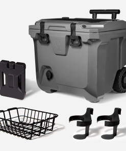 BrüTank 35-Quart Ultimate Day Trip Cooler Bundle | Charcoal