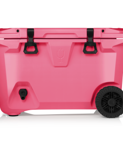 BrüTank 55-Quart Rolling Cooler | Neon Pink