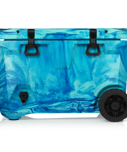 BrüTank 55-Quart Rolling Cooler | Ocean Swirl